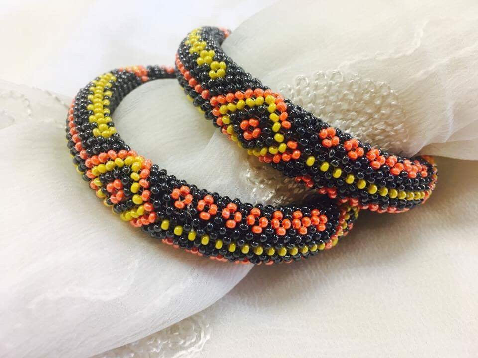 Beaded Bracelet/Bangle - Sarang