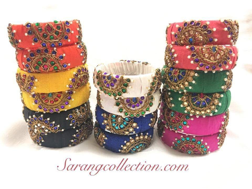 Silk Handcrafted Bangles