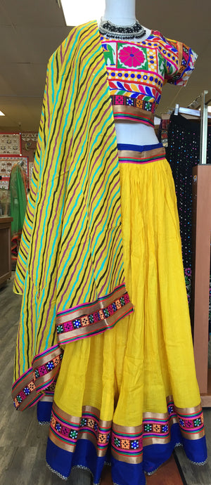Designer traditional Garba Ghaghra Choli - Sarang