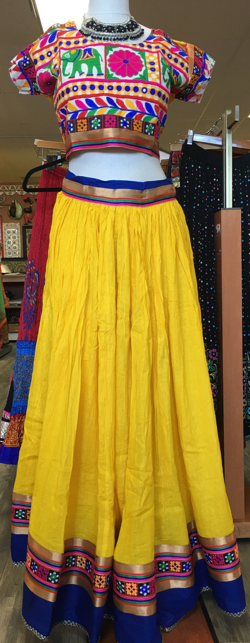 Designer traditional Garba Ghaghra Choli - Sarang