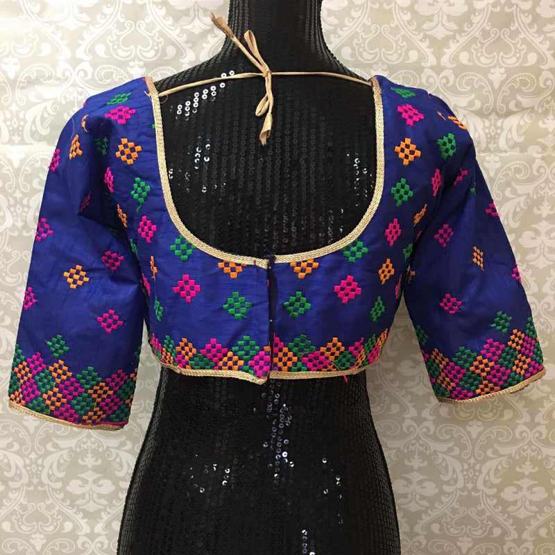 Readymade Kutchi Work Embroidered Blouse – Sarang