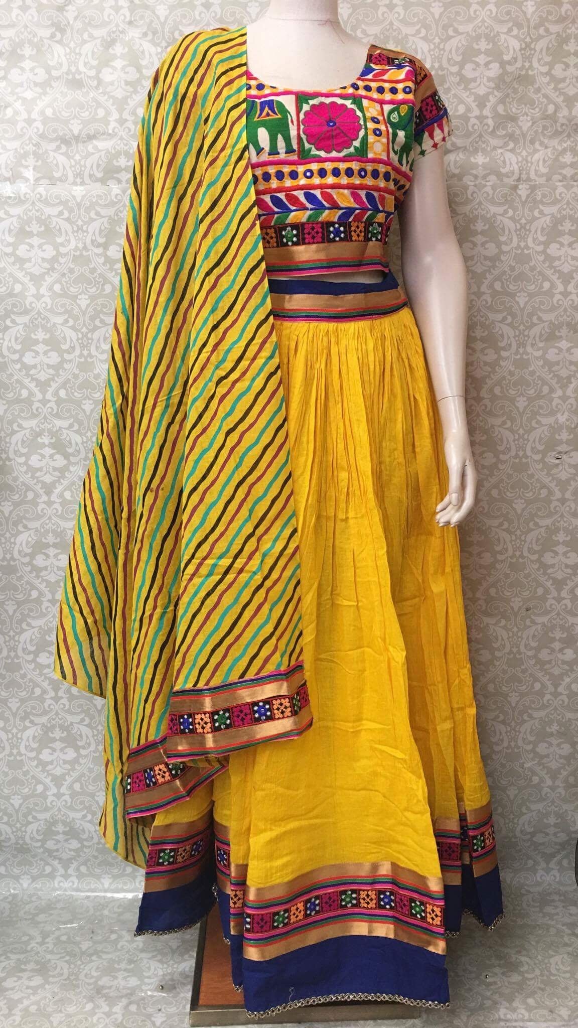 Lehenga Choli/Chaniya Choli/ Garbha Dress