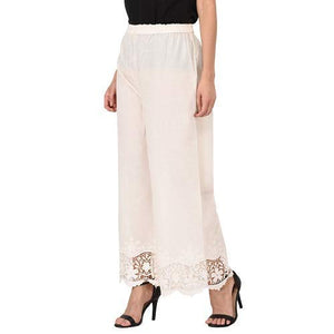 Cutwork Palazzo Pants (Colors Available)