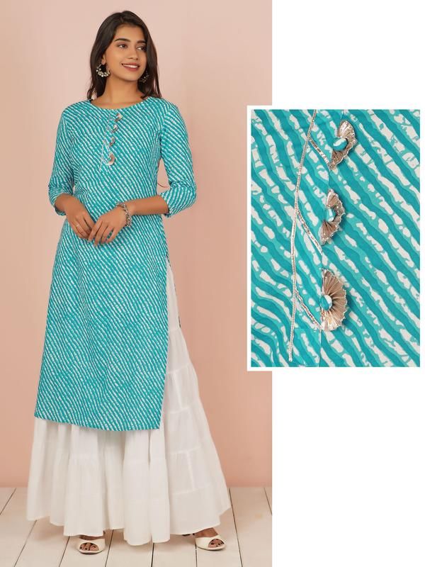 Lehariya Kurta (colors available)