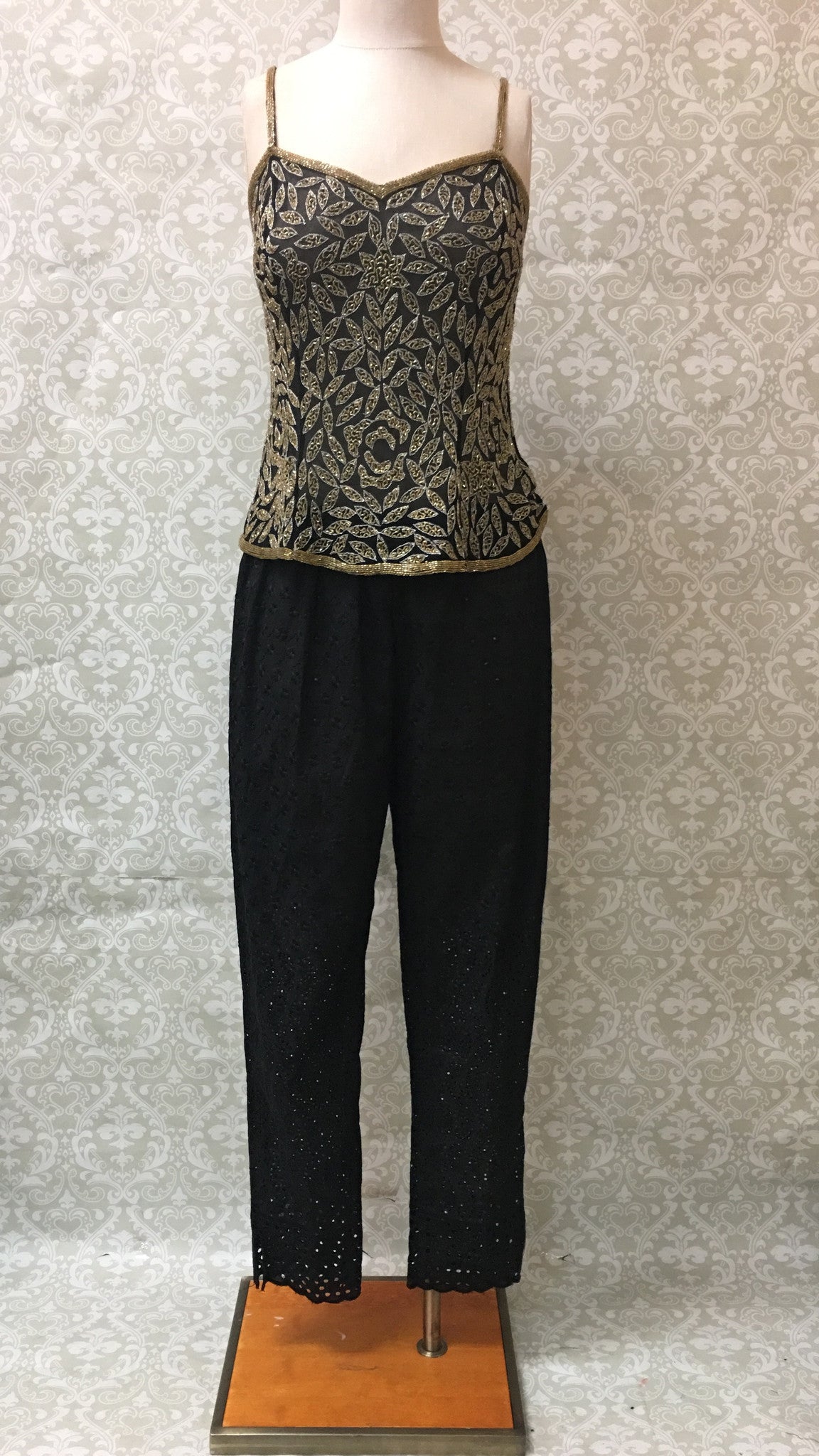Cotton Chikankari Palazzo - Sarang