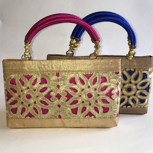 Kasab Border Handbag