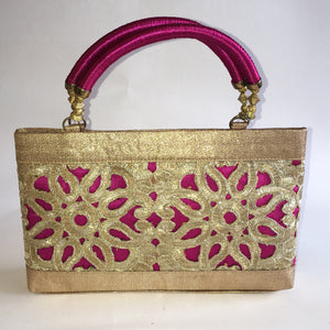 Kasab Border Handbag - Multi Color - 2
