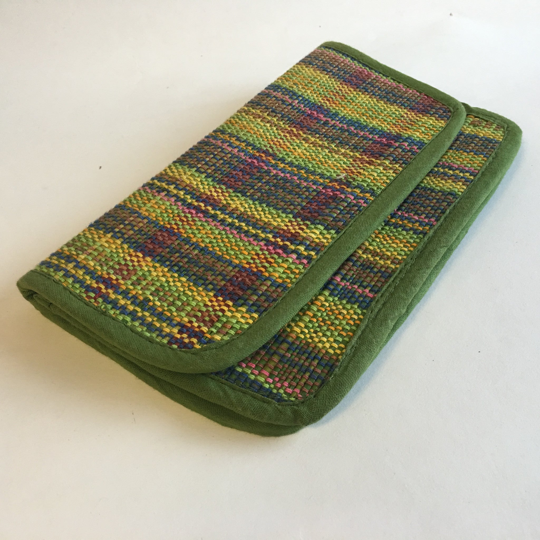 Green mat clutch - 2
