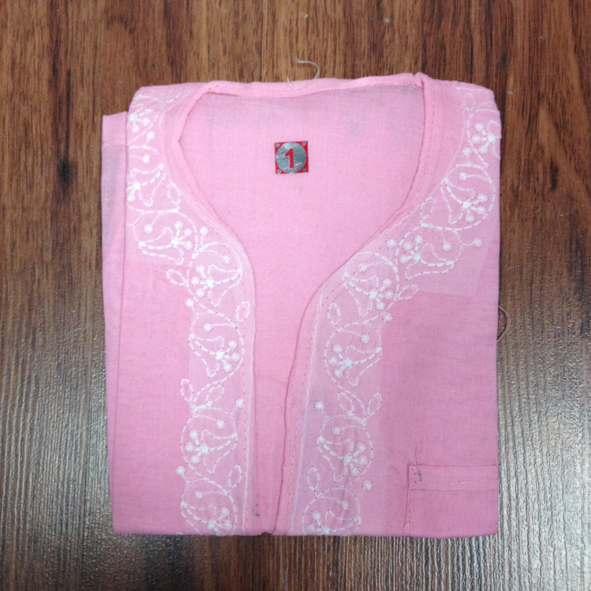 Unisex Cotton Embroidered Kurta - 5