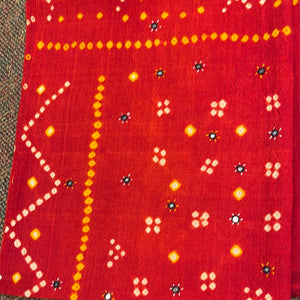 Gujrati Embroidered Bhandini Shawl