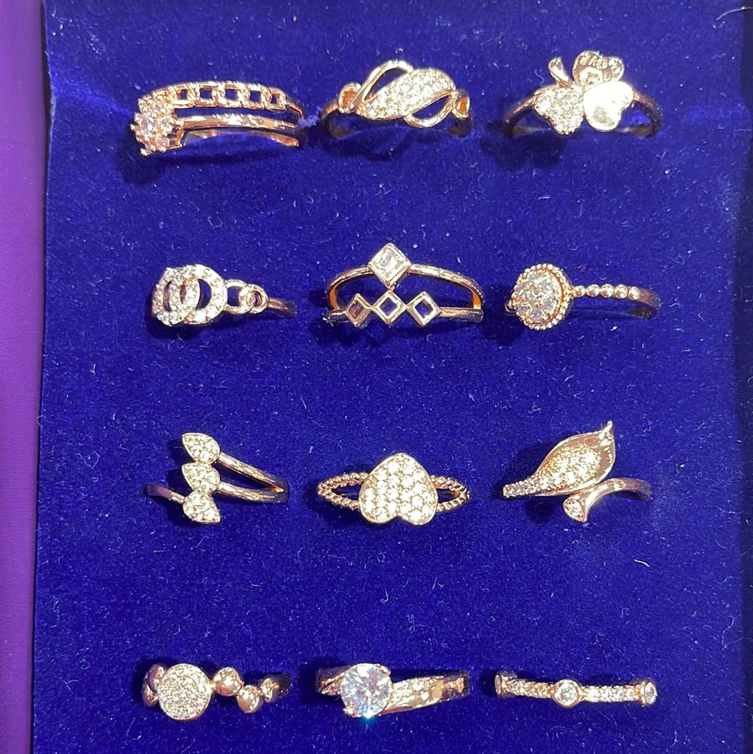 Golden Adjustable Rings