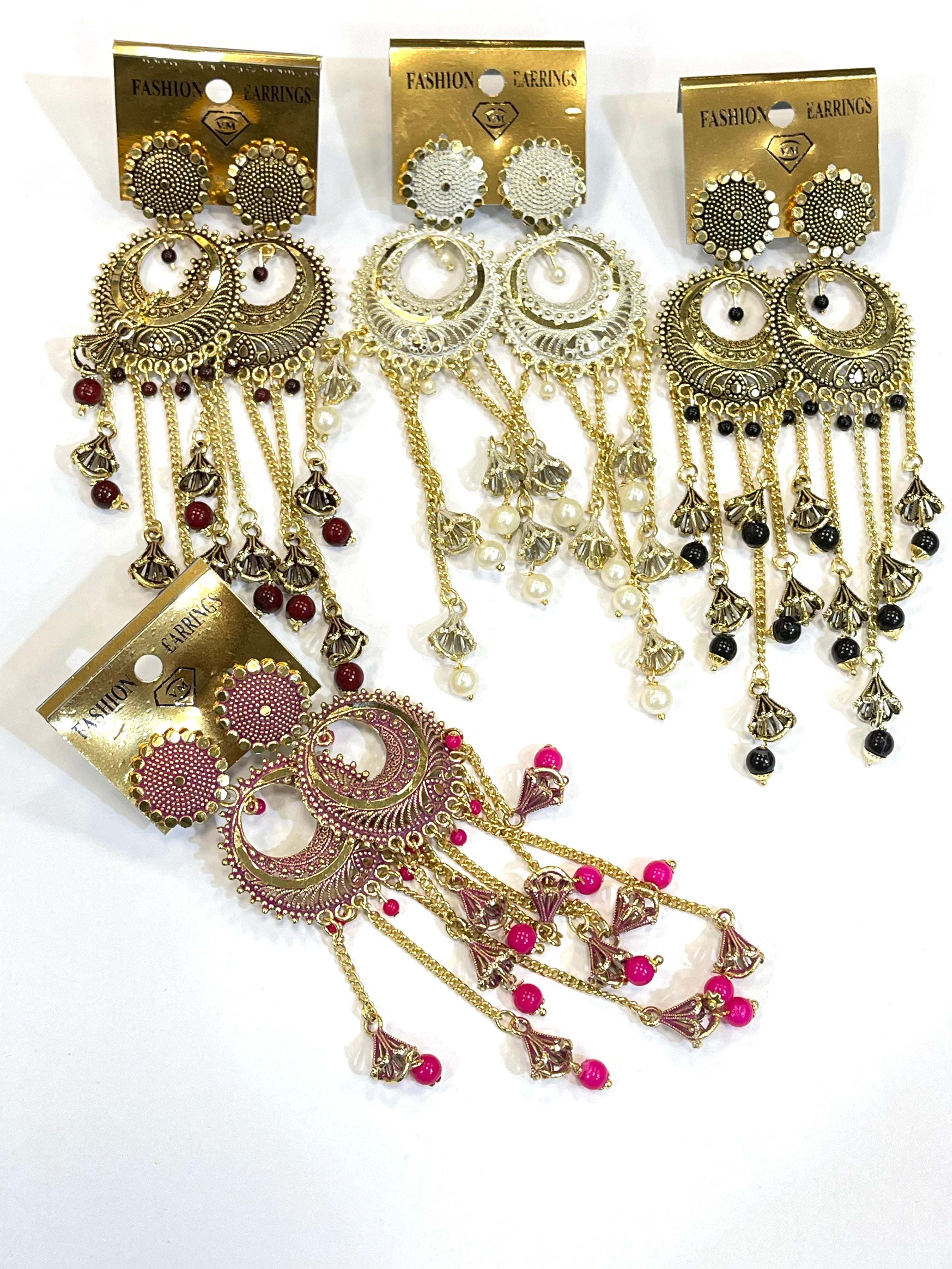 Stylish Earring with Tikka