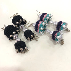 Unique Hand Crochet Earrings