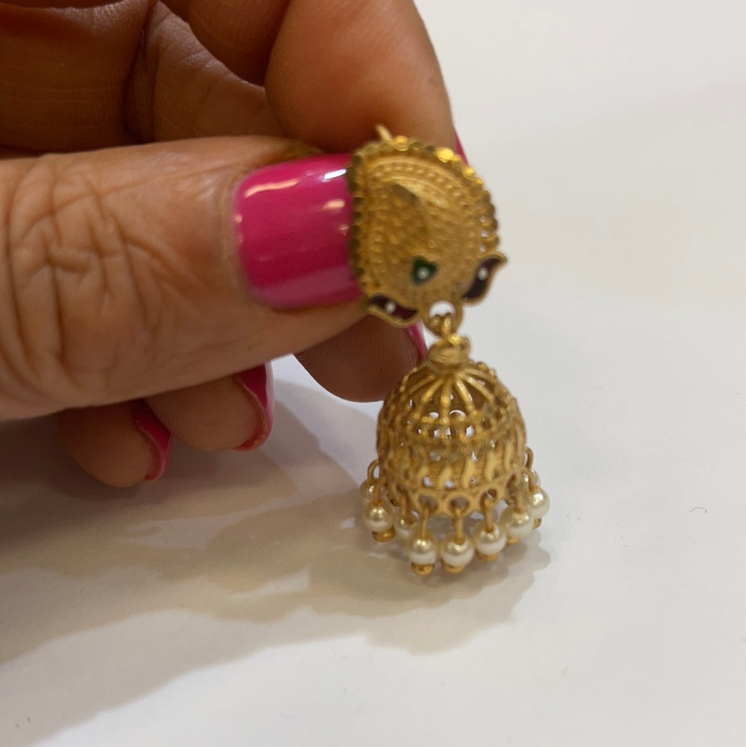 Jadau Jhumki Earring