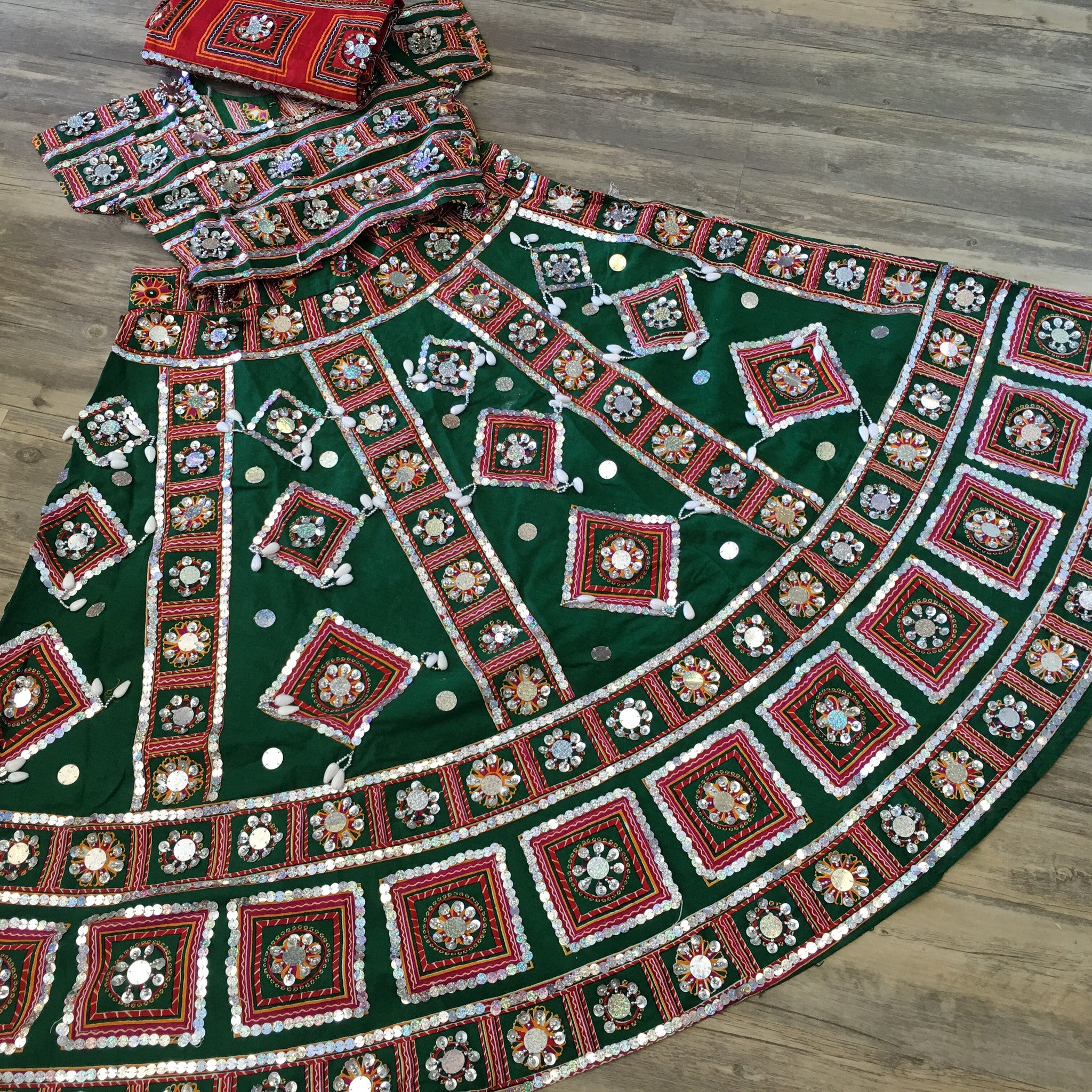 Traditional Ghaghra Choli - Sarang