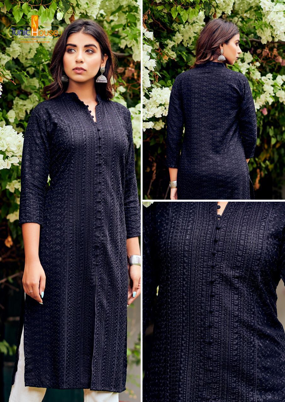 Rayon Chikankari Kurta