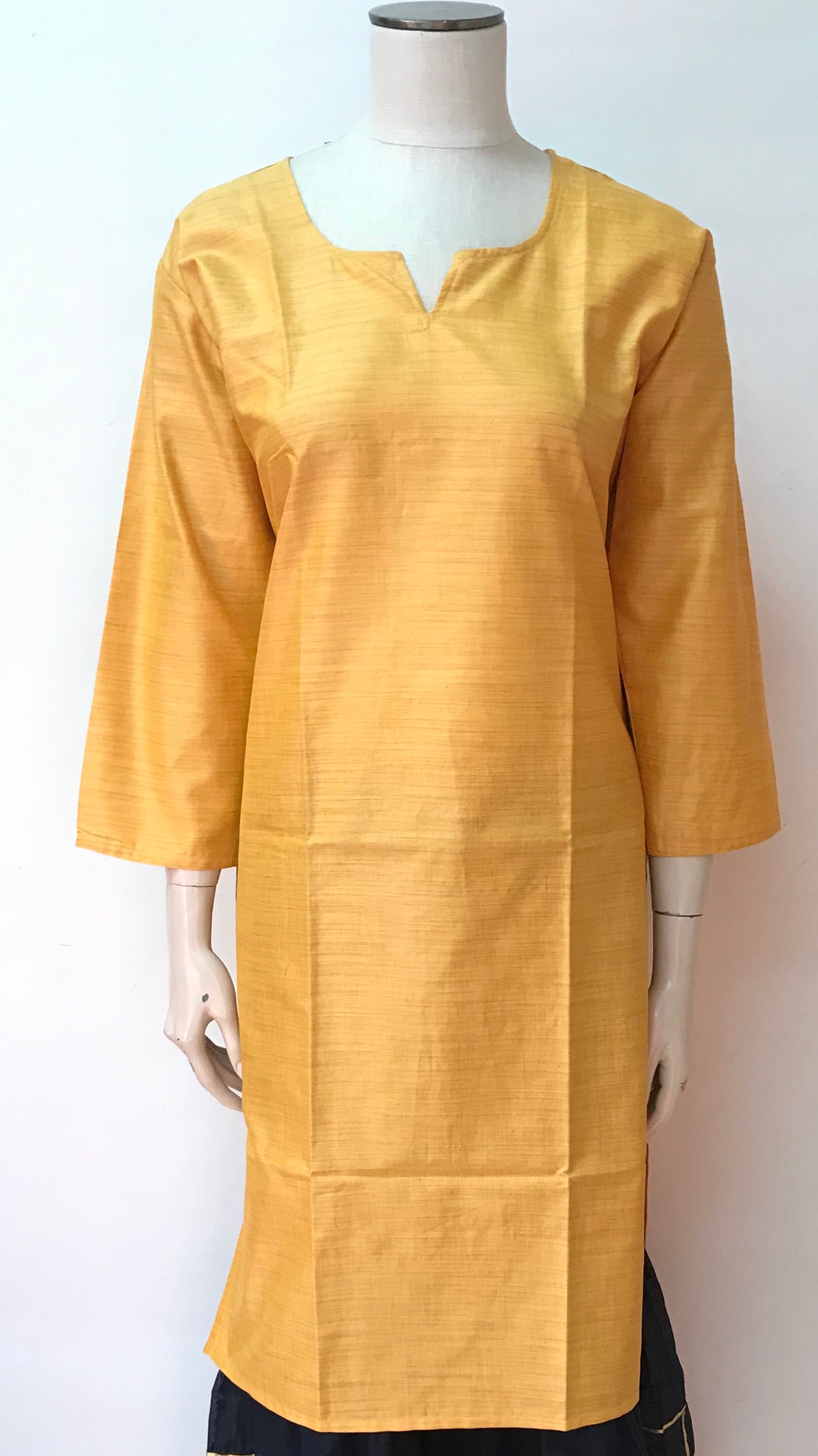 Cotton Silk Plain Kurta Collection