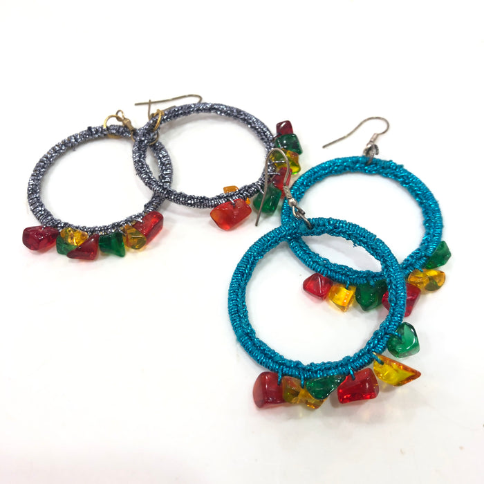 Unique Hand Crochet Earrings