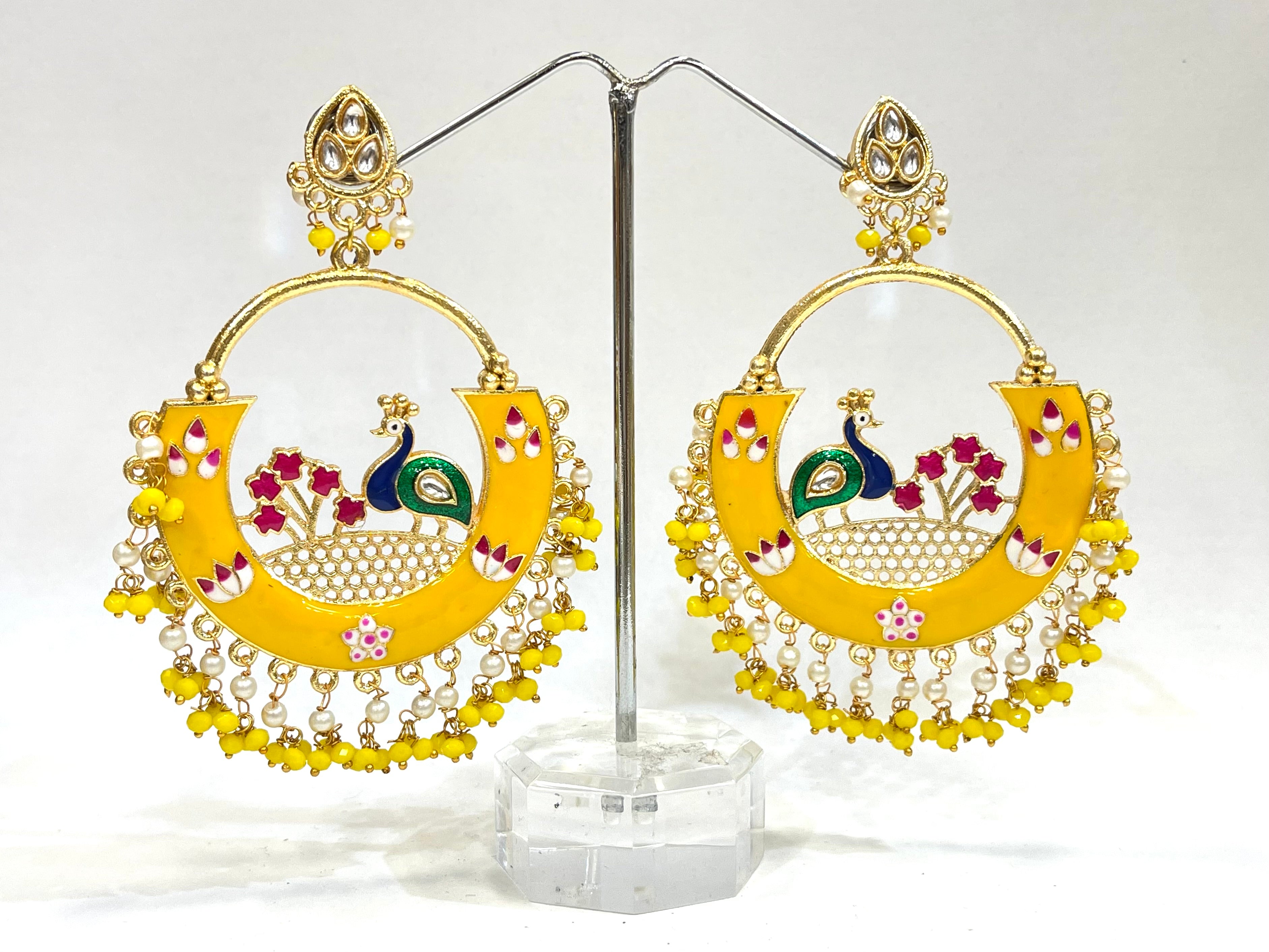 Hand Painted-earrings