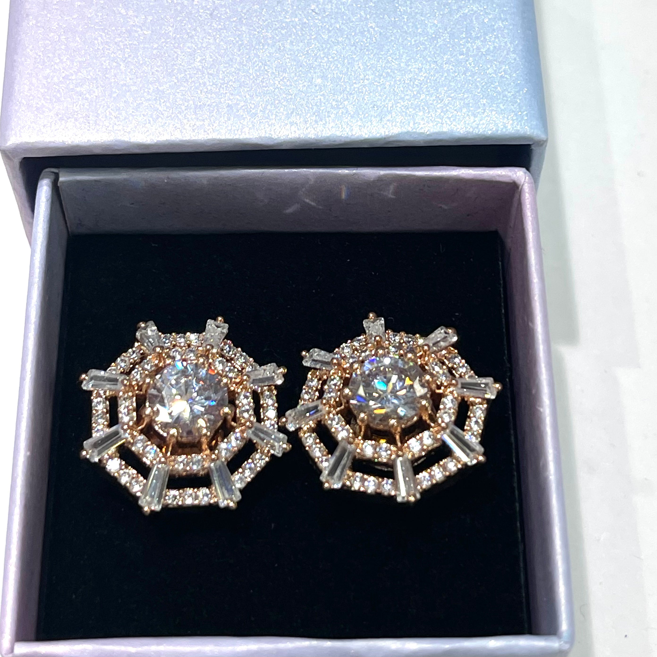 American Diamond earrings