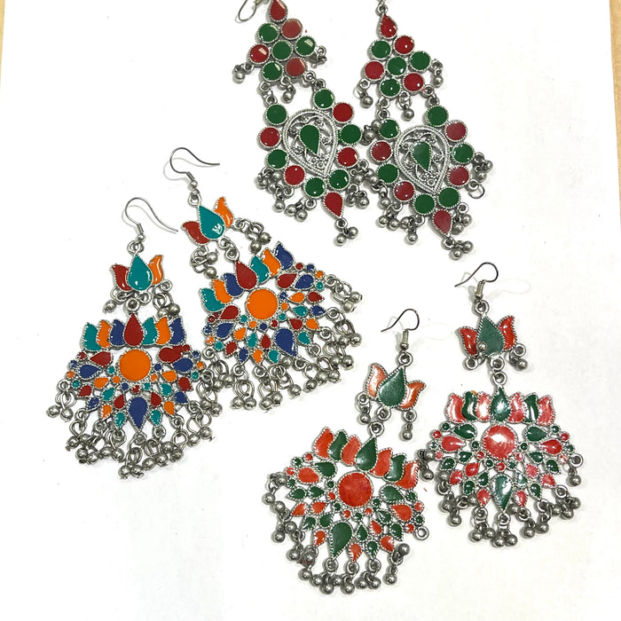 Afghani Style Earrings