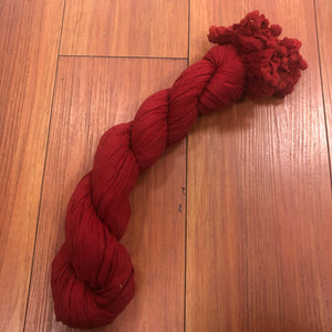 Crushed Cotton Dupatta - Red