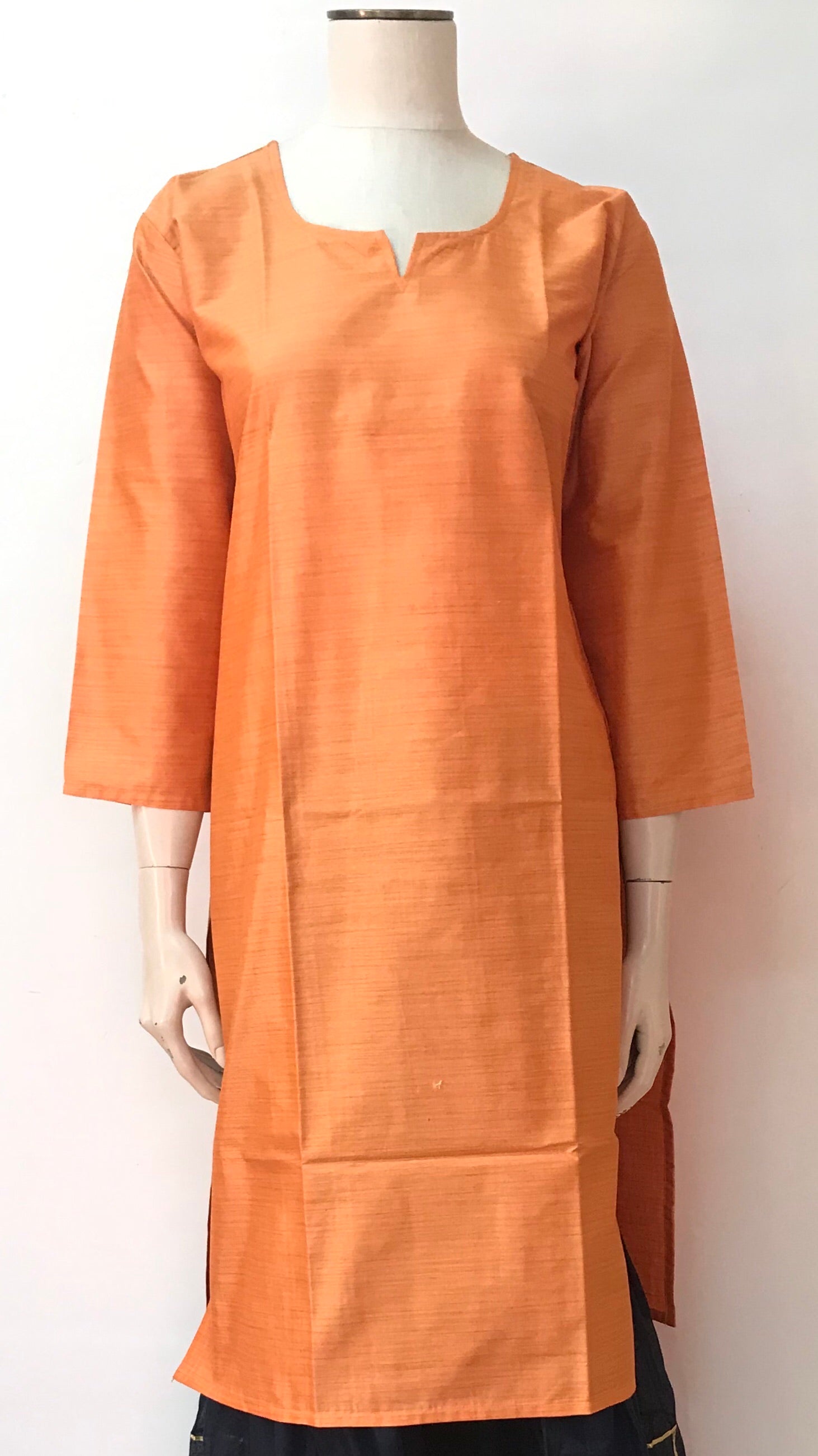 Cotton Silk Plain Kurta Collection