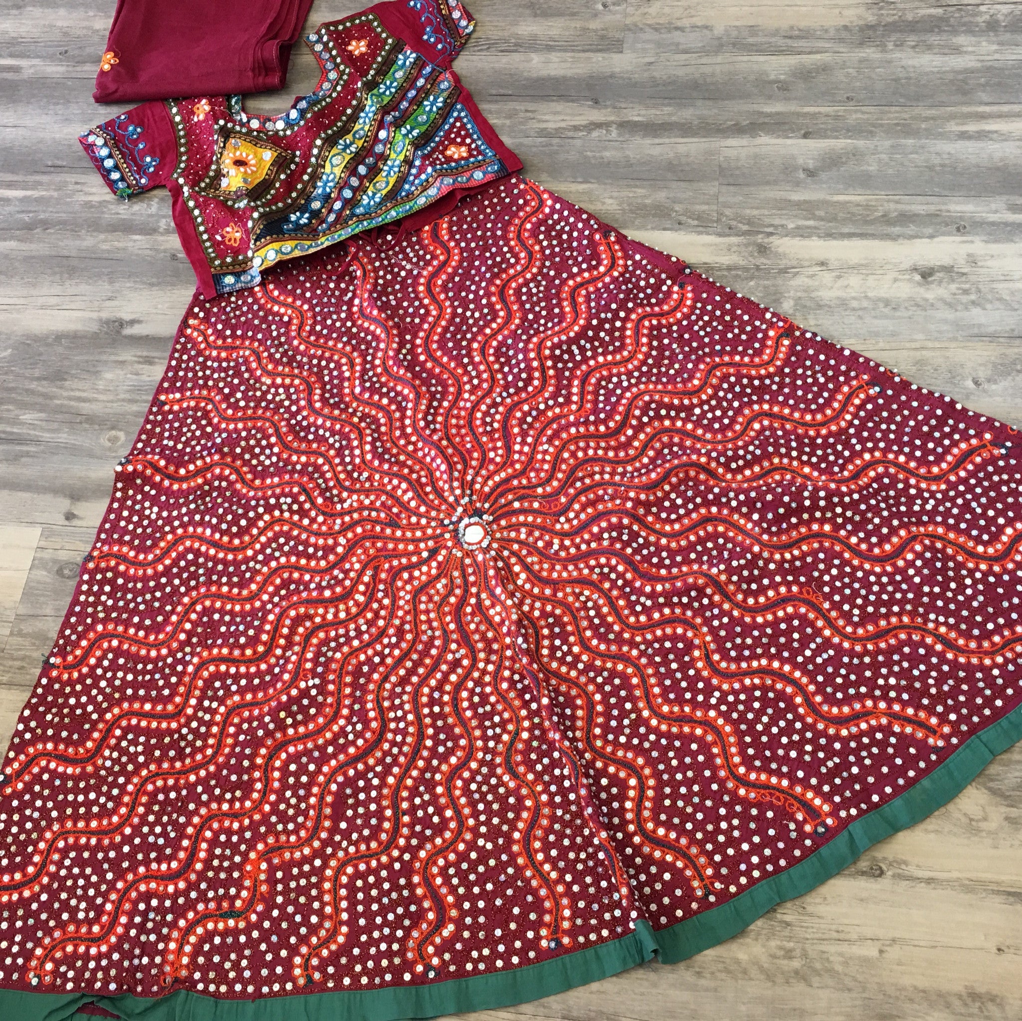 Traditional Ghaghra Choli - Sarang