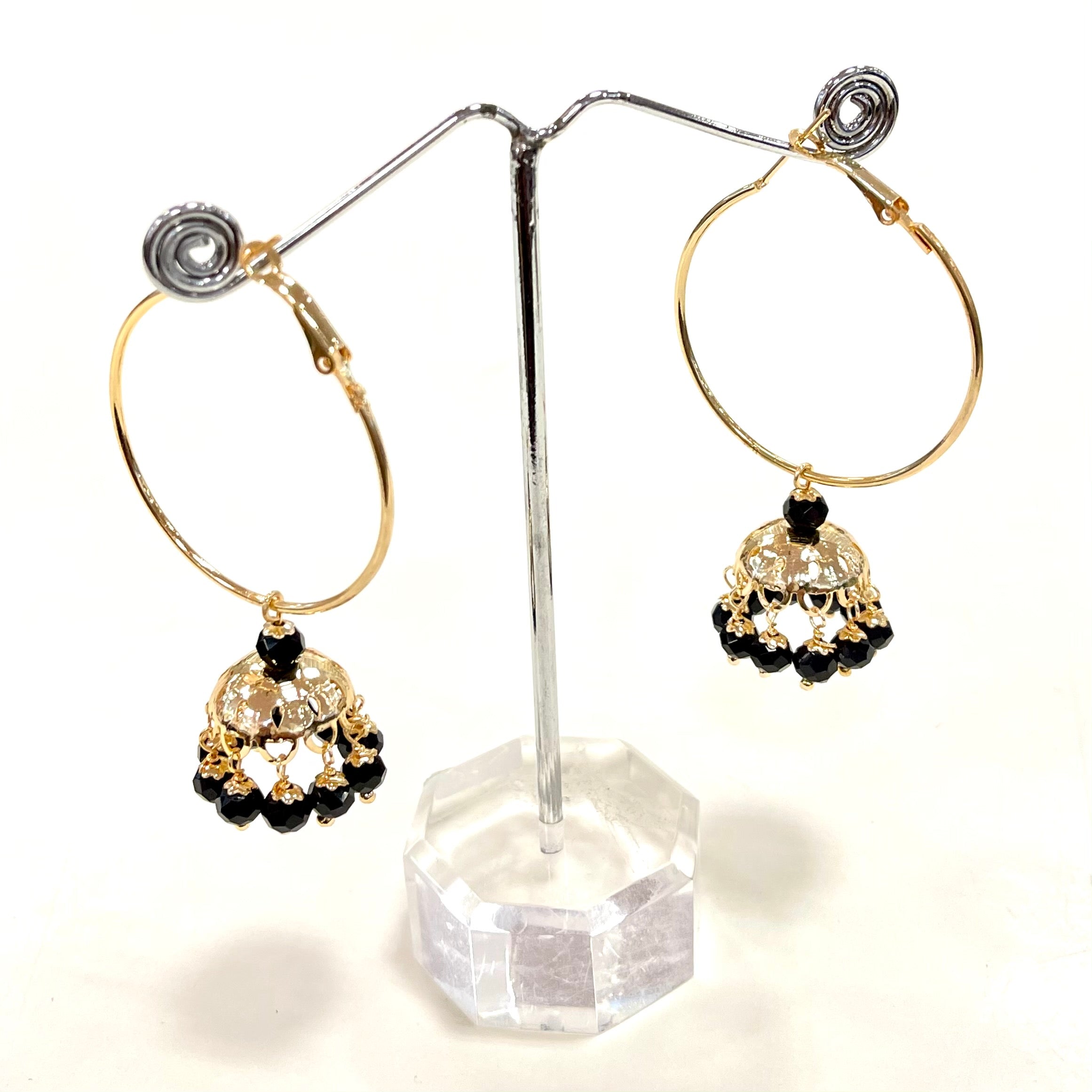 Hoop Jhumki Earrings