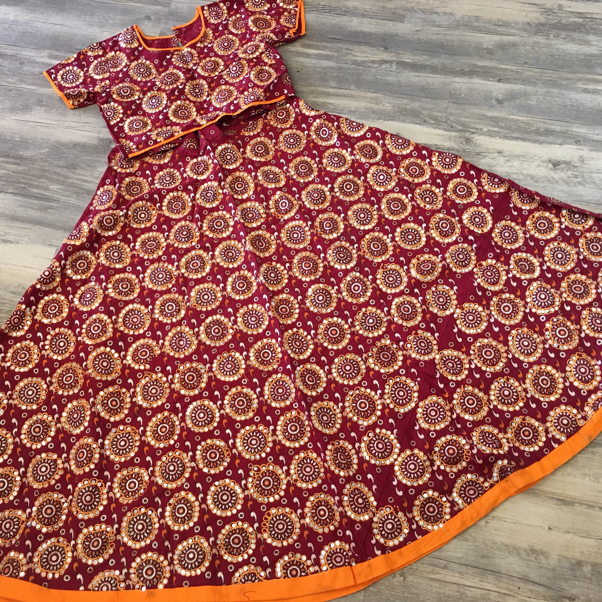 Traditional Ghaghra Choli - Sarang