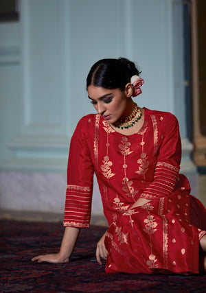 Banarasi Silk Palazzo Set