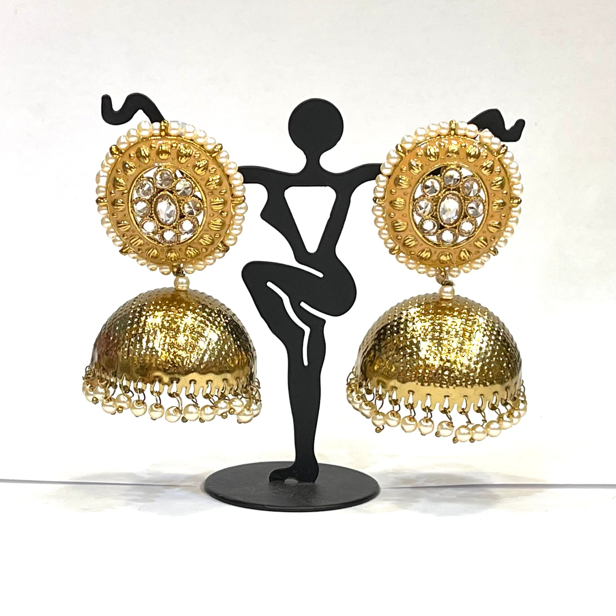 Stylish Gold Jhumki