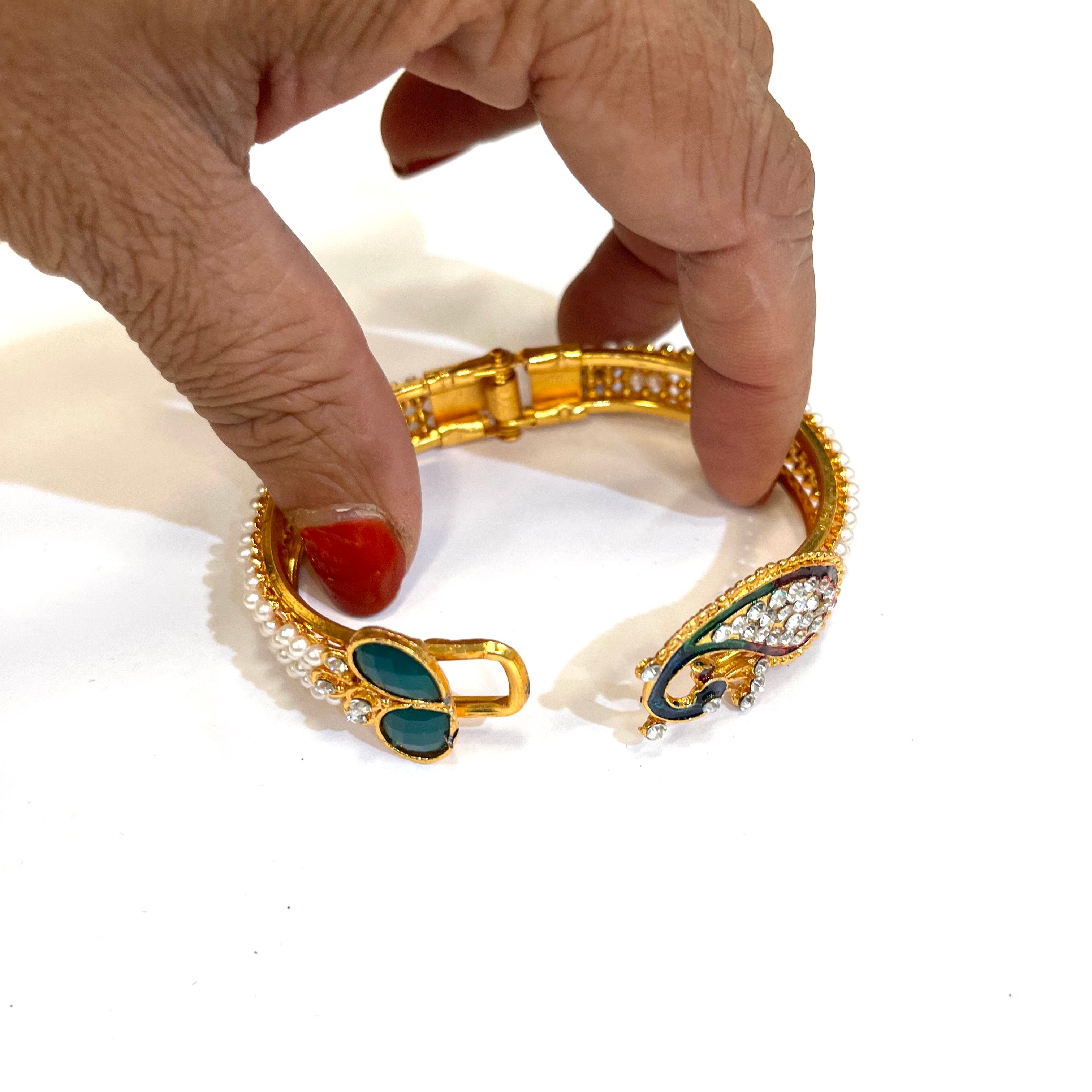 Gold Bangle Pair