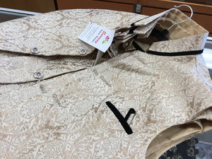 Boys Brocade Silk Waistcoat