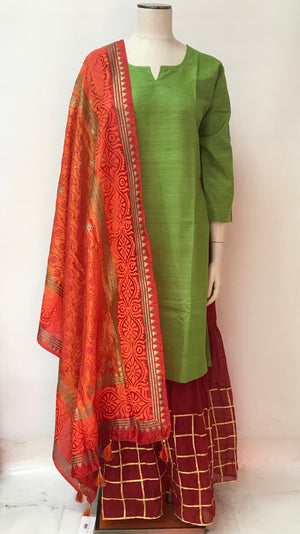 Raw Silk kurta Collection