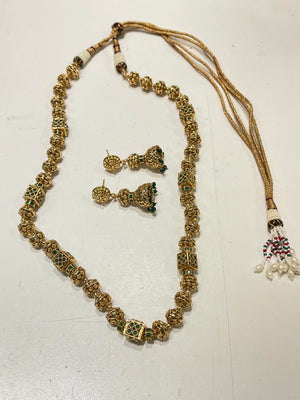 1Gm gold Indian Traditional Style Necklace