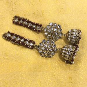Royal Antique Gold Earring