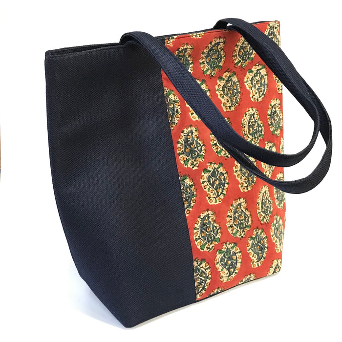 Jute Bag with Kalamkari Design - Corporate Gifting | BrandSTIK