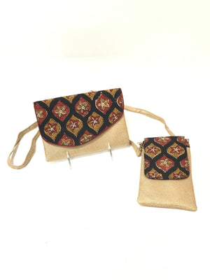 Everyday Kalamkari Mini Bag #53962 | Buy Trendy Handbags Online