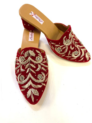 Hand Embroidered Shoe