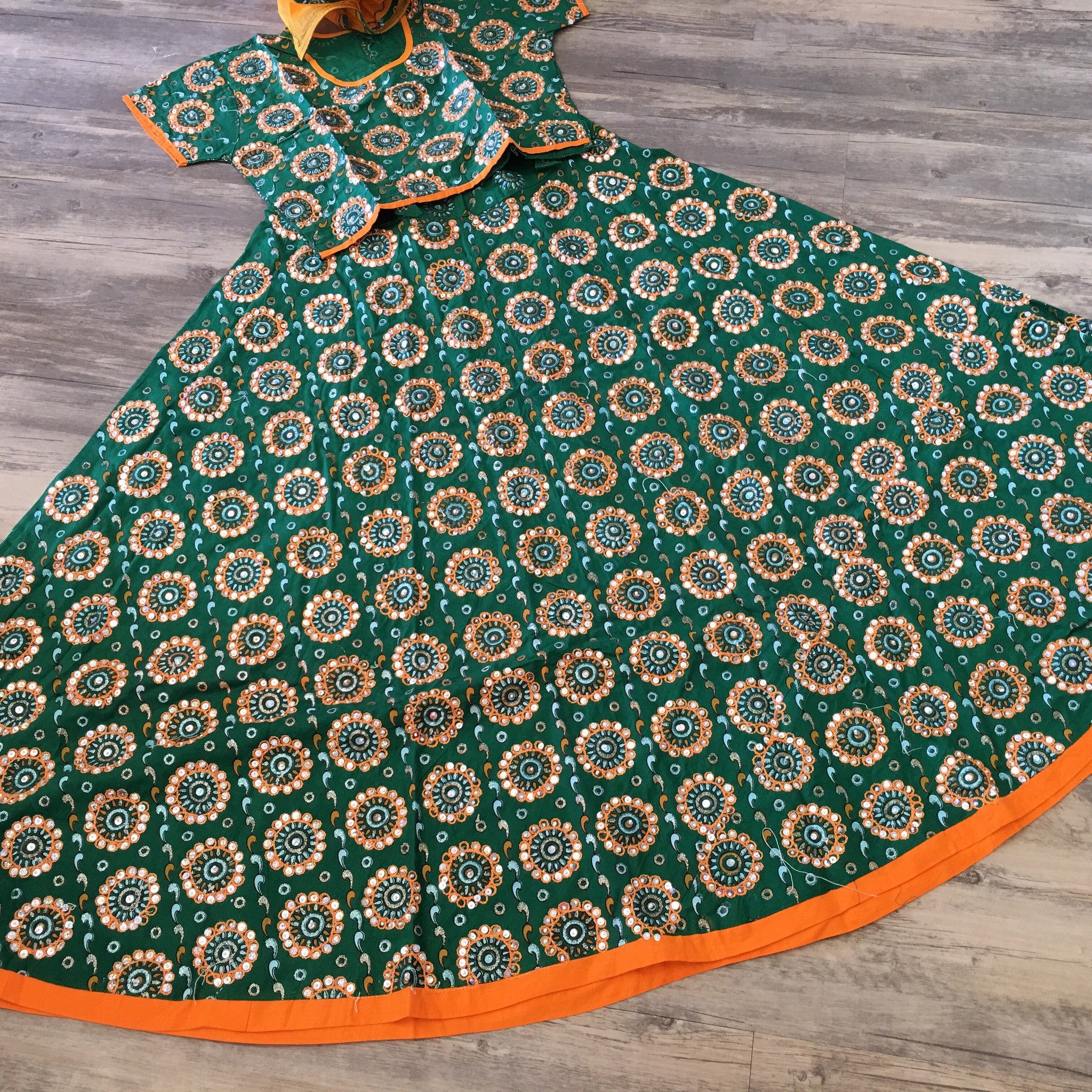 Traditional Ghaghra Choli - Sarang