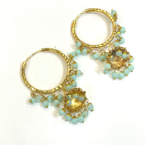 Hoop Jhumki Earrings