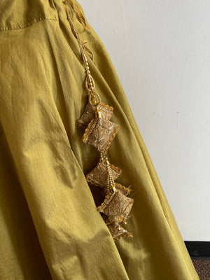 Silk Skirt & Banarasi Dupatta