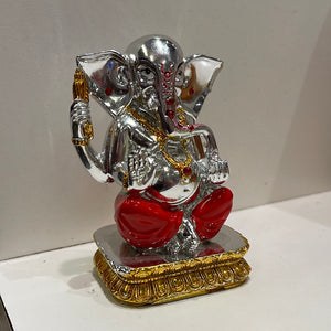 Statue - Silver Plated Ganesh