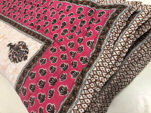 JAIPURI RAJAI/ QUILT- (King- 90”X108”) colors available