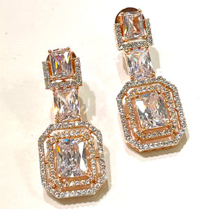 American Diamond earrings