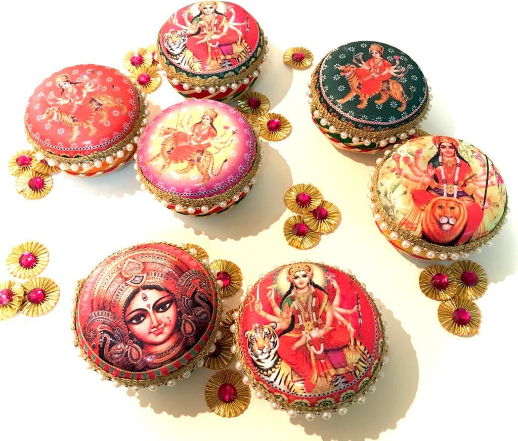 DECORATIVE FESTIVE “Prasad” BOXES