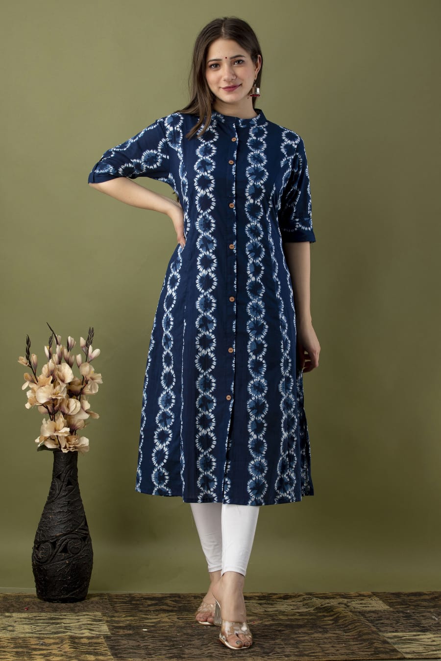 Cotton Casual Wear Long Kurti