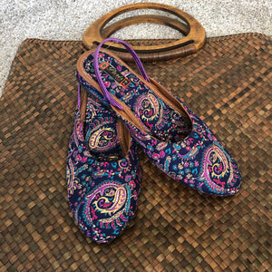 HANDCRAFTED COTTON Shoes - GIRLS