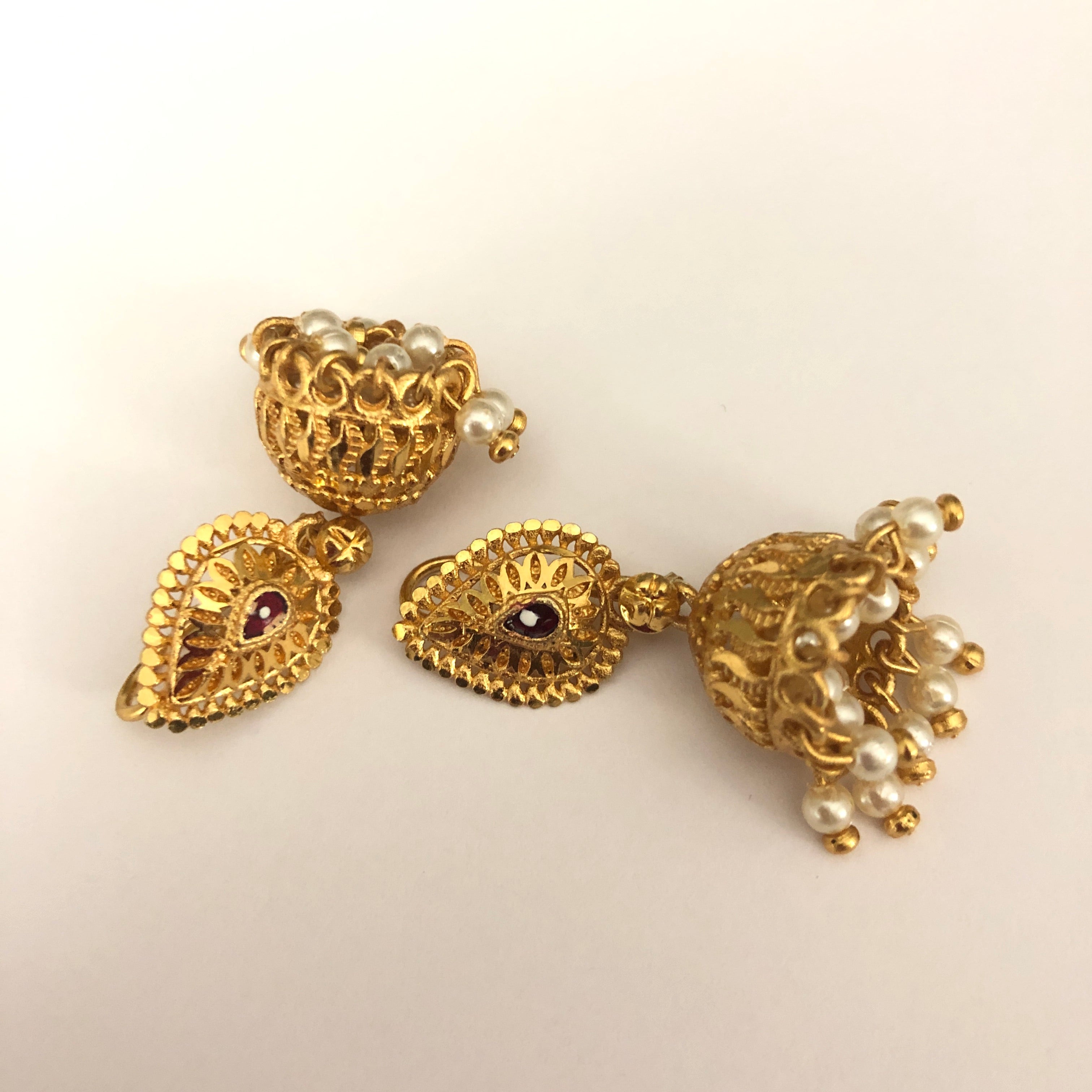 Jadau Jhumki Earring